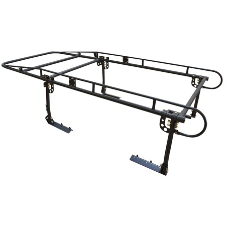 Erickson Steel Truck Rack 1000lb/Patented Adjust Clamping Fits All Trucks 07707